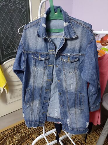 джинсовая куртка s: Джинсовая куртка, L (EU 40), XL (EU 42)