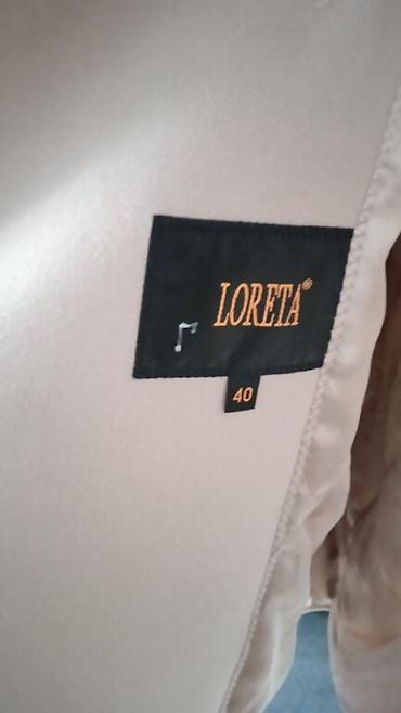 loretta пальто: Пальто, Классика, Зима, Кашемир, По колено, С поясом, XL — 4