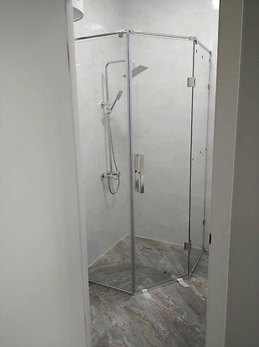 Душевые перегородки и ограждения: 🚿 Стеклянные душевые перегородки из закаленного стекла 8 мм на заказ — 11