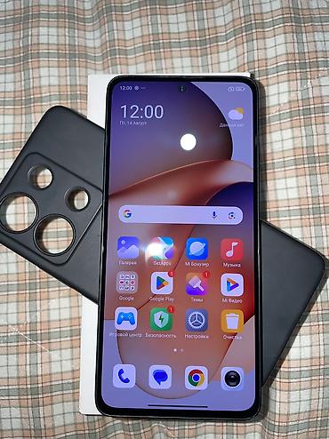 4k 4к: Redmi, Redmi Note 13, Б/у, 256 ГБ, цвет - Черный, 2 SIM — 4