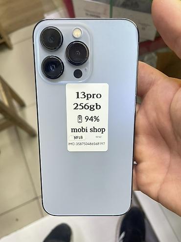 IPhone 13 Pro, 256 ГБ, цвет Sierra Blue. Не вскрытый все родной 1 год