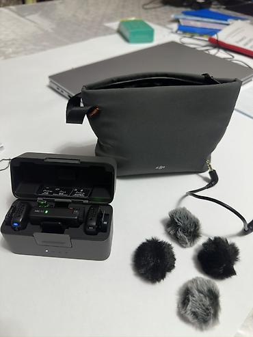 Компьютер жана ноутбук аксессуарлары: Микрофон DJi mic mini 2. Купил так и не пользовался. Новая — 1