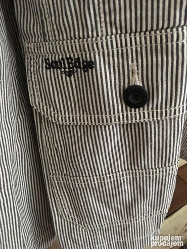 Odela: Soul Edge prugasta strukirana lagana jakna veličine L, bez postave — 8