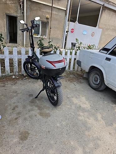 Velosipedlər: Elektrikli velosiped ev iş sürülür səliqəli istifadə olunub — 5