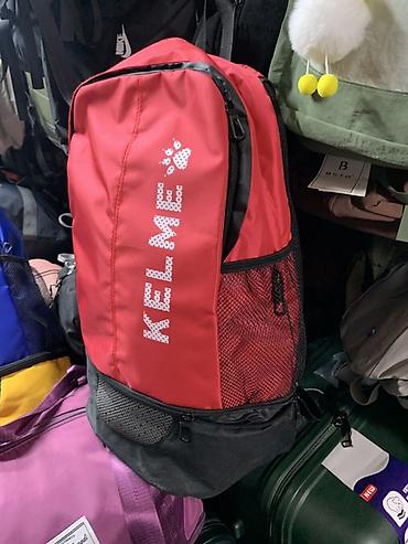 Рюкзактар: Рюкзак KELME, спортивный городской. - Цвет: красный с чёрными — 2