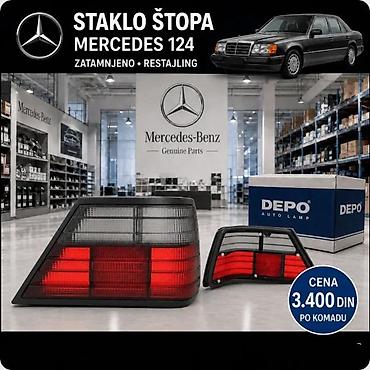 Stop svetla: MERCEDES 124 STAKLO ŠTOPA ZATAMNJENO RESTAJLING I ZUTO BELO | Stop — 1