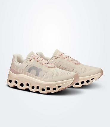 on cloud: Кроссовки On Running Cloudmonster (женская модель) fawn Moon 39 — 2