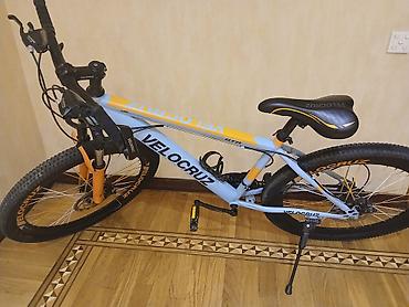 İdman velosipedləri: Velocruz STX dağ velosipedi - Rəng: boz/sarı-qara akssentlər - — 1