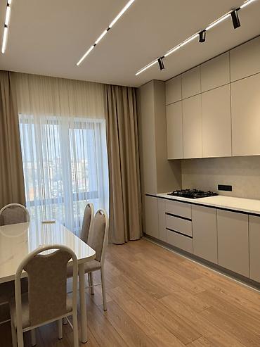 советская скрябина: 2 комнаты, 79 м², Юнусалиева/Суванбердиева Элитка, 9 этаж, Евроремонт — 3