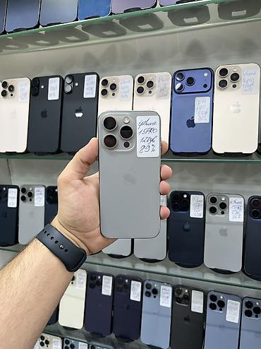 IPhone 15 Pro, 512 GB, Natural Titanium lalafo.az -da IPhone 15 Pro, 512 GB, Natural Titanium
