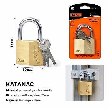 KMT Zadebljani tip brava 9367712 Opis: Robusni katanac Kmt style