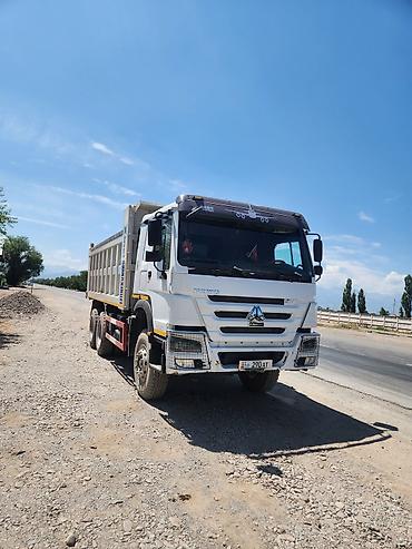 Мини-думпер: Самосвал HOWO (Sinotruk) 6x4 - Модель: HOWO, кабина с высокой крышей — 15