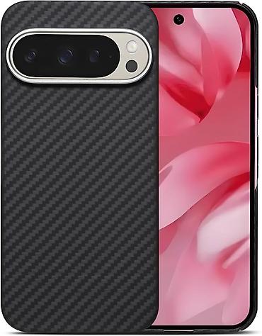 Pixel 10 / 10 Pro Карбоновый чехол для смартфона и металлической