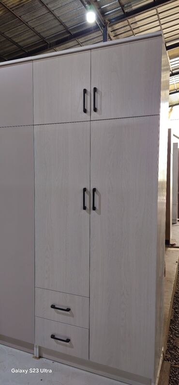 Шкафы для одежды: Шкаф для одежды, Новый, Прямой, ЛДСП — 10