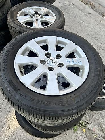60: Колеса в сборе 215 / 60 / R 16, Всесезонная, Б/у, Комплект, Легковые, Литые, отверстий - 5 — 1