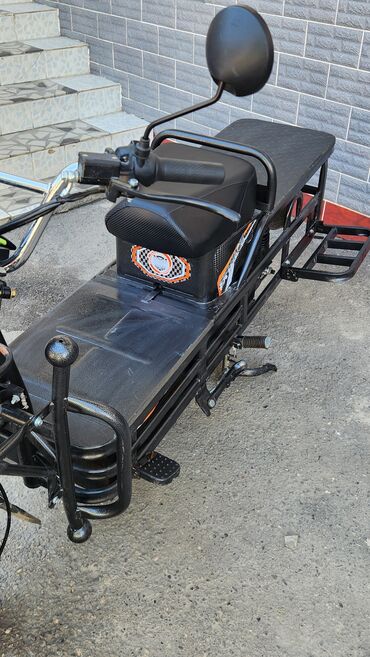 Другой электротранспорт: Электро скутер с большой грузовой платформой, груз до 400 кг. Мотор — 10