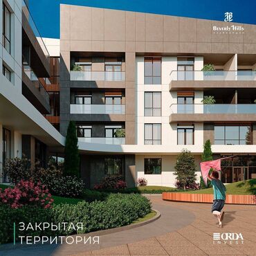 район пишпек дом: 3 комнаты, 91 м², Элитка, 3 этаж, ПСО (под самоотделку)
