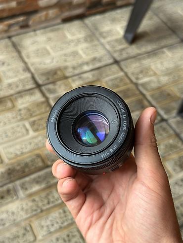 Foto və videokameralar: Canon 50mm 1.8 ef ustada olmuyub heçbir prablemi yoxdu ideal — 4