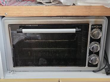 Plitələr və bişirmə panelləri: EUROLUX elektrik mini soba İşlək vəziyyətdə olan Eurolux elektirik — 2