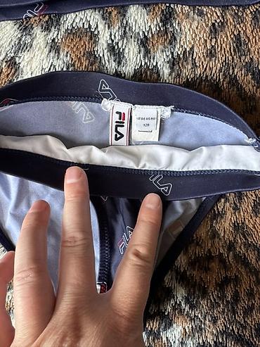 Одежда для пляжа: Детский спортивный купальник FILA (раздельный) - Бренд: FILA - Тип — 2