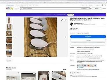 Ostala kuhinjska oprema: Set porcelanskih kašika za serviranje predjela – 6 komada - Dizajn za — 14