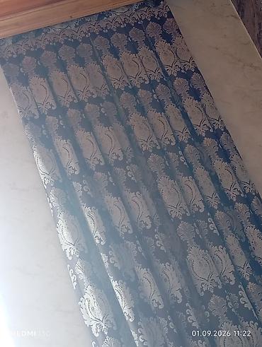 pərdə modelləri 2024: Məhsul: Dekorativ pərdə - Material: Qalın parça, işığı yumşaq şəkildə — 1