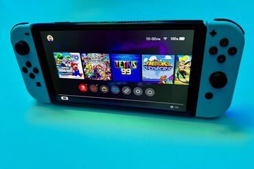 Nintendo: Свежепришитый Switch OLED в отличном состояни ✔ 7-дюймовый OLED-экран