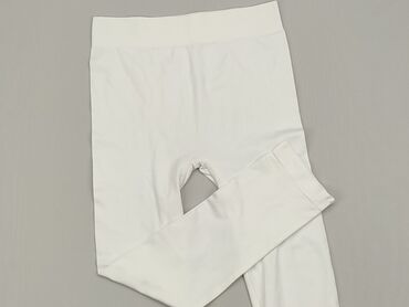 elegancką bluzki do białych spodni: Legginsy, XS, stan - Idealny