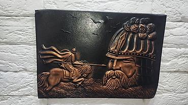 советское серебро: Чеканка медная СССР (27×19) — 1