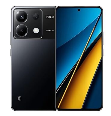 xiaomi 11 pro: Poco X6 Pro 5G, 256 GB, rəng - Qara, Barmaq izi, Face ID