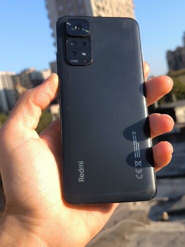 купить кнопочный телефон в баку: Redmi Note 11, 128 ГБ, цвет - Черный, Две SIM карты
