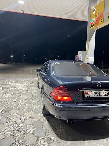 мерс 815: Mercedes-Benz S-Class: 2001 г., 4.3 л, Типтроник, Бензин, Седан — 5
