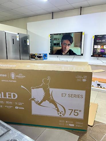 hisense 65: Hisense 75E7NQ. Технология подсветки QLED & DLED Операционная — 10