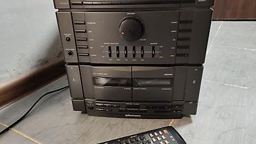 Другая аудиотехника: Только сам центр без колонок, аукс работает, радио работает, сд — 7