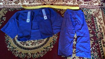 Рубашки: Мужской спортивный костюм, Adidas, цвет - Синий