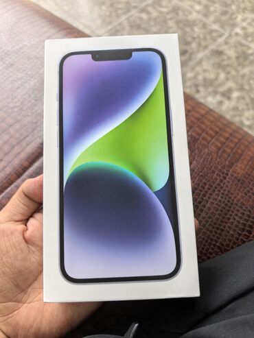 бу электроплита: IPhone 14, Колдонулган, 128 ГБ, Кабель, Куту, 80 %