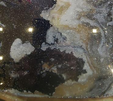 komode bele forma ideale: Epoxy sto 90x203 Orah/ Live edge Ploča stola napravljena — 7
