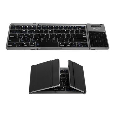 руль игровой для пк: Клавиатура, Delux, Кайчы, Bluetooth туташтыруу, Өлчөмү: 75%