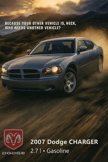 додж машина: Dodge Challenger: 2007 г., 2.7 л, Автомат, Бензин, Седан