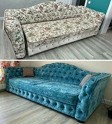 klassik divan kreslo: Ремонть перетяжка мебели — 5