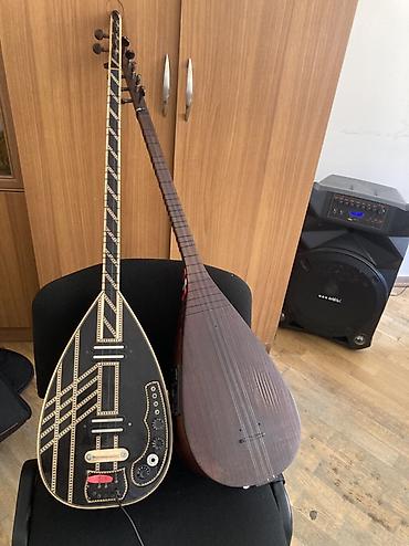 səs platası: Elektrik və akustik saz dəsti - 2 ədəd saz: biri elektro-sa zdır — 2
