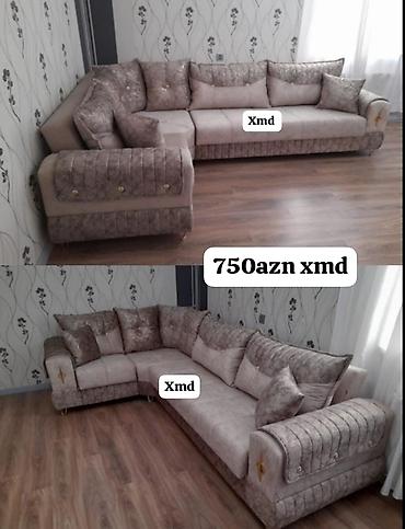 divan ortuk: Künc divan dəsti – 750 AZN - L‑şəkilli dizayn, geniş oturma sahəsi - — 1