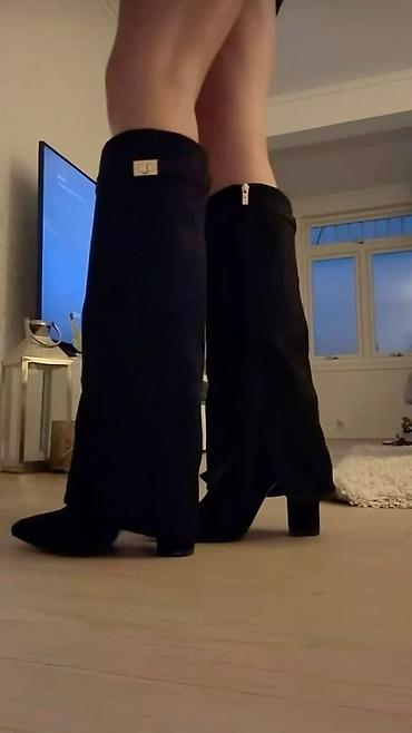 Сапоги: Сапоги, 36.5, Givenchy, Новый, цвет - Черный, Самовывоз — 2