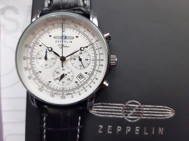 Watches:  Zeppelin Jahre 100 7680-1 NOVO MUŠKI SAT OZNAKA MEHANIZMARonda 5130