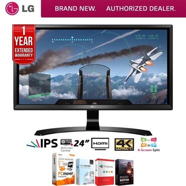 Мониторы: Монитор, LG, Б/у, 23" - 24"