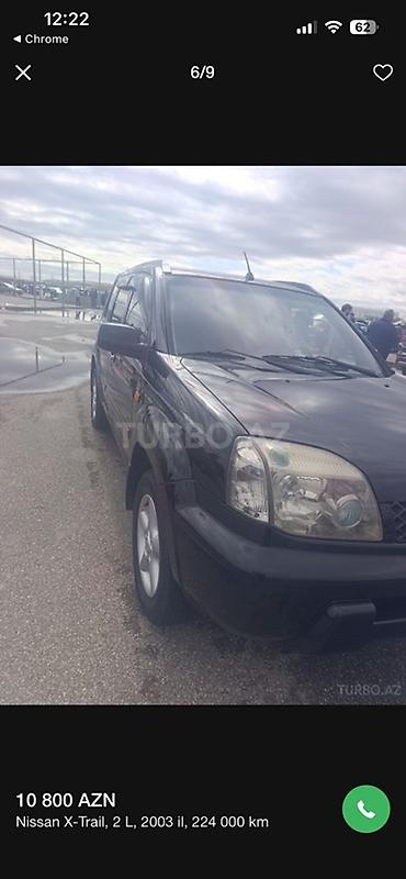 bmw e60 bufer: Nissan X-Trail: 2 l | 2003 il Ofrouder/SUV — 6