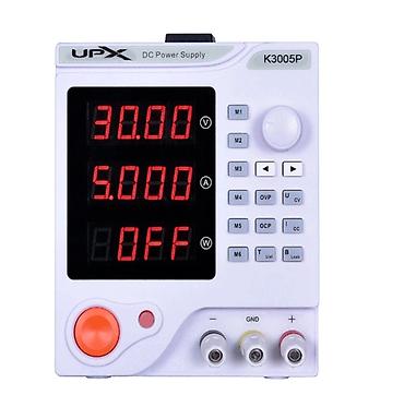 Qida blokları: UPX K3005P Tənzimlənə bilən DC Güc Qaynağı – 0-30V / 0-5A UPX enerji — 1