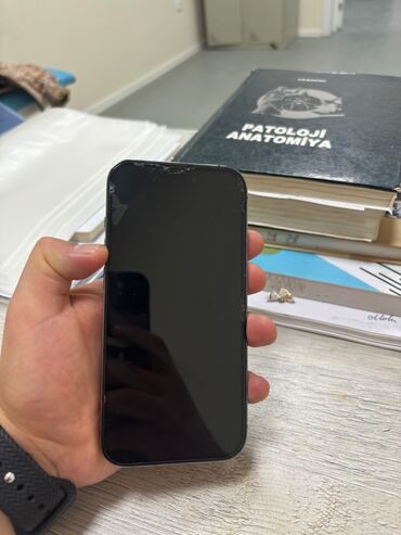 iphone mingecevir: IPhone 14 Pro, 128 ГБ, Deep Purple, Беспроводная зарядка, Face ID