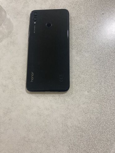 kohne telfonlar: Honor 8A 2020, 32 GB, rəng - Qara, İki sim kartlı