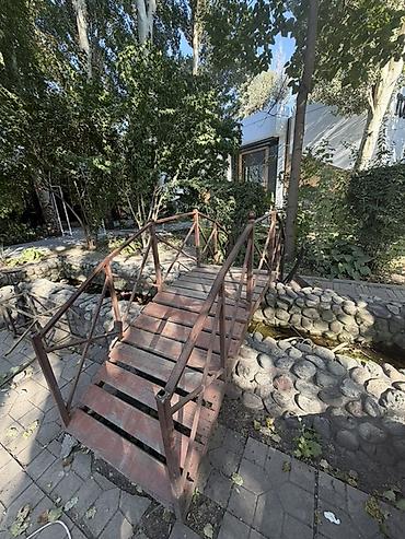 арка садовая: Садовый декоративный мостик - Материал: металлический каркас с — 2